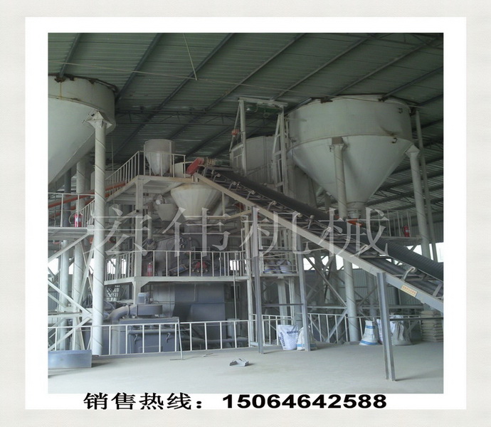 20吨干混预拌砂浆生产线